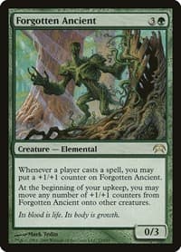 Forgotten Ancient - Planechase - Magic: The Gathering card