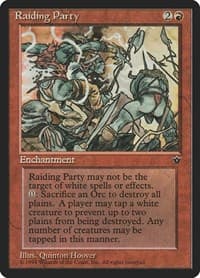 Raiding Party - Fallen Empires - Magic: The Gathering card