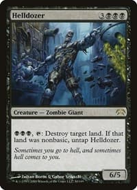 Helldozer - Planechase - Magic: The Gathering card