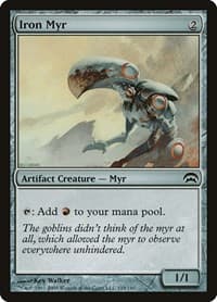 Iron Myr - Planechase - Magic: The Gathering card
