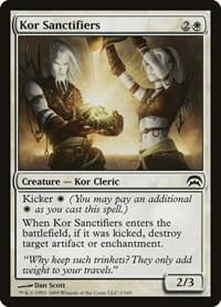 Kor Sanctifiers - Planechase - Magic: The Gathering card