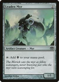 Leaden Myr - Planechase - Magic: The Gathering card