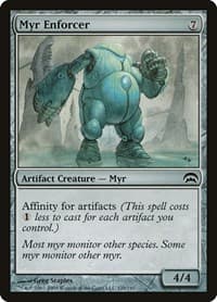 Myr Enforcer - Planechase - Magic: The Gathering card