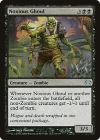 Noxious Ghoul - Planechase - Magic: The Gathering card