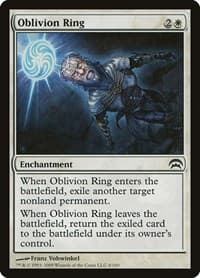 Oblivion Ring - Planechase - Magic: The Gathering card