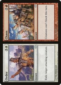 Order // Chaos - Planechase - Magic: The Gathering card