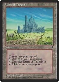 Ruins of Trokair - Fallen Empires - Magic: The Gathering card