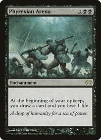Phyrexian Arena - Planechase - Magic: The Gathering card