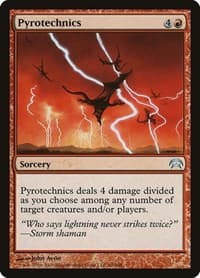 Pyrotechnics - Planechase - Magic: The Gathering card