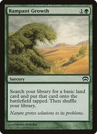 Rampant Growth - Planechase - Magic: The Gathering card