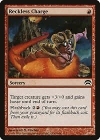 Reckless Charge - Planechase - Magic: The Gathering card