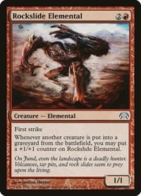 Rockslide Elemental - Planechase - Magic: The Gathering card
