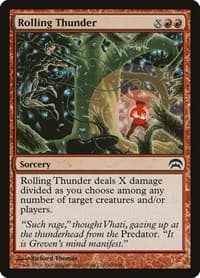 Rolling Thunder - Planechase - Magic: The Gathering card