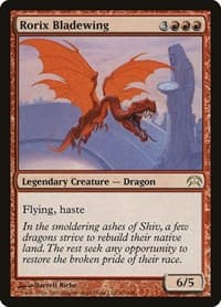 Rorix Bladewing - Planechase - Magic: The Gathering card