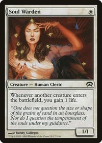 Soul Warden - Planechase - Magic: The Gathering card