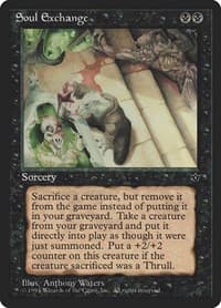 Soul Exchange - Fallen Empires - Magic: The Gathering card