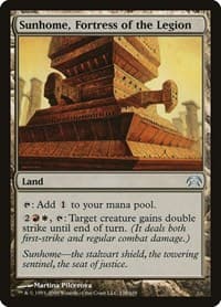 Sunhome, Fortress of the Legion - Planechase - Magic: The Gathering card