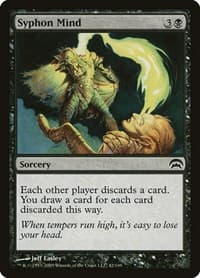 Syphon Mind - Planechase - Magic: The Gathering card
