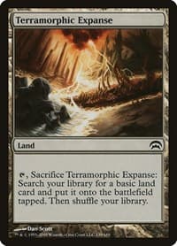 Terramorphic Expanse - Planechase - Magic: The Gathering card