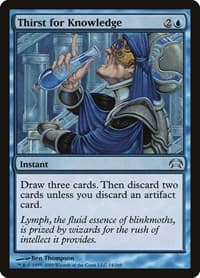 Thirst for Knowledge - Planechase - Magic: The Gathering card