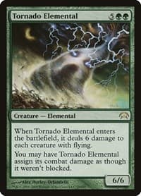 Tornado Elemental - Planechase - Magic: The Gathering card