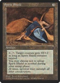 Spirit Shield - Fallen Empires - Magic: The Gathering card