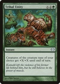 Tribal Unity - Planechase - Magic: The Gathering card