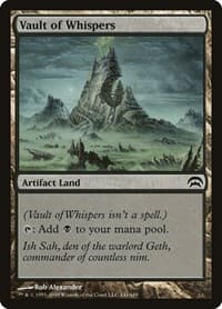 Vault of Whispers - Planechase - Magic: The Gathering card