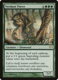 Verdant Force - Planechase - Magic: The Gathering card
