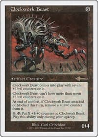 Clockwork Beast - Beatdown Box Set - Magic: The Gathering card