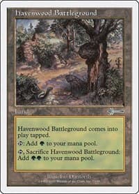Havenwood Battleground - Beatdown Box Set - Magic: The Gathering card