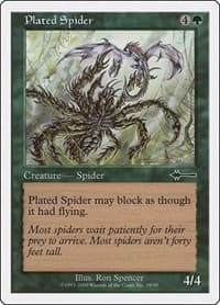 Plated Spider - Beatdown Box Set - Magic: The Gathering card