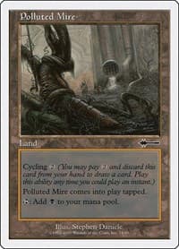 Polluted Mire - Beatdown Box Set - Magic: The Gathering card