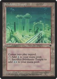 Svyelunite Temple - Fallen Empires - Magic: The Gathering card