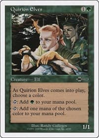 Quirion Elves - Beatdown Box Set - Magic: The Gathering card