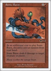 Sonic Burst - Beatdown Box Set - Magic: The Gathering card