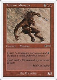 Talruum Minotaur - Beatdown Box Set - Magic: The Gathering card