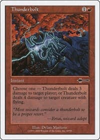 Thunderbolt - Beatdown Box Set - Magic: The Gathering card