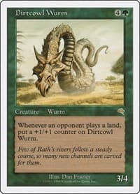 Dirtcowl Wurm - Battle Royale Box Set - Magic: The Gathering card