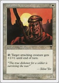 Infantry Veteran - Battle Royale Box Set - Magic: The Gathering card