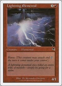 Lightning Elemental - Battle Royale Box Set - Magic: The Gathering card