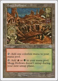 Mogg Hollows - Battle Royale Box Set - Magic: The Gathering card