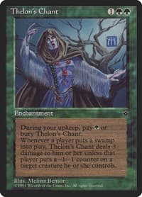 Thelon's Chant - Fallen Empires - Magic: The Gathering card