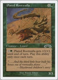 Plated Rootwalla - Battle Royale Box Set - Magic: The Gathering card
