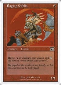 Raging Goblin - Battle Royale Box Set - Magic: The Gathering card
