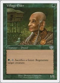 Village Elder - Battle Royale Box Set - Magic: The Gathering card