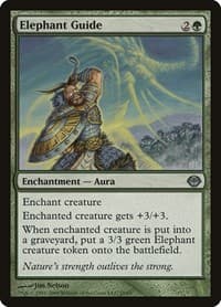 Elephant Guide - Duel Decks: Garruk vs. Liliana - Magic: The Gathering card
