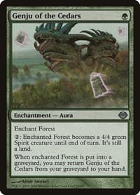 Genju of the Cedars - Duel Decks: Garruk vs. Liliana - Magic: The Gathering card