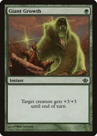 Giant Growth - Duel Decks: Garruk vs. Liliana - Magic: The Gathering card