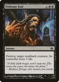 Hideous End - Duel Decks: Garruk vs. Liliana - Magic: The Gathering card